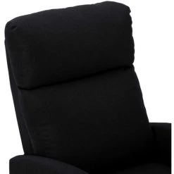 ASUPERMALL Fauteuil De Massage Inclinable Noir Tissu -Pas Cher Fauteuil Magasin 27304165 5