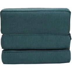 MILIBOO Chauffeuse Convertible Design Effet Velours Bleu Pétrole KATY - Bleu Canard Velours 10 MILIBOO Chauffeuse Convertible Design Effet Velours Bleu Pétrole KATY - Bleu Canard Velours -Pas Cher Fauteuil Magasin 27370636 4