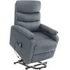 YOUTHUP Fauteuil Inclinable De Massage Gris Clair Tissu - Gris 1 YOUTHUP Fauteuil Inclinable De Massage Gris Clair Tissu - Gris -Pas Cher Fauteuil Magasin 27393427 1