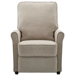 ASUPERMALL Fauteuil De Massage Creme Tissu -Pas Cher Fauteuil Magasin 27555638 5
