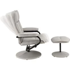 Fauteuil Relaxant TV Lohja Inclinable 108 X 79 X 77 Cm Beige [en.casa] -Pas Cher Fauteuil Magasin 27594072 4