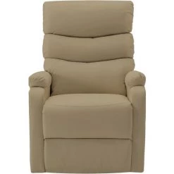 Fauteuil Inclinable De Massage Similicuir Cappuccino VidaXL 10 Fauteuil Inclinable De Massage Similicuir Cappuccino VidaXL -Pas Cher Fauteuil Magasin 28050975 4