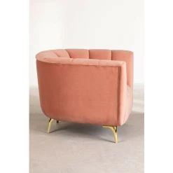 Fauteuil En Velours Creys SKLUM Velour Peonia - Peonia -Pas Cher Fauteuil Magasin 28376474 4