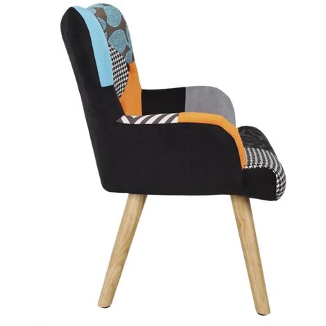 Fauteuil Helsinki Patchwork Enfant Home Deco Kids 6 Fauteuil Helsinki Patchwork Enfant Home Deco Kids – Image 4