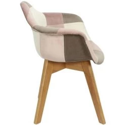 Fauteuil Patchwork Enfant Leonie Rose Home Deco Kids -Pas Cher Fauteuil Magasin 28607388 3