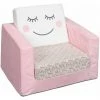 ALTOBUY IZARRA - Fauteuil Enfant Convertible Motif Sourire - Rose