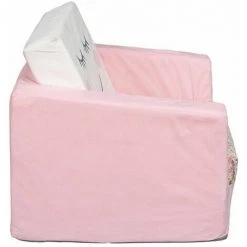 ALTOBUY IZARRA - Fauteuil Enfant Convertible Motif Sourire - Rose -Pas Cher Fauteuil Magasin 29366752 4