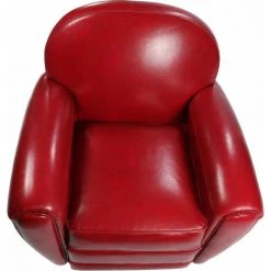 RENDEZ VOUS DéCO Fauteuil Club Rouge - Rouge 10 RENDEZ VOUS DéCO Fauteuil Club Rouge - Rouge -Pas Cher Fauteuil Magasin 293779 4