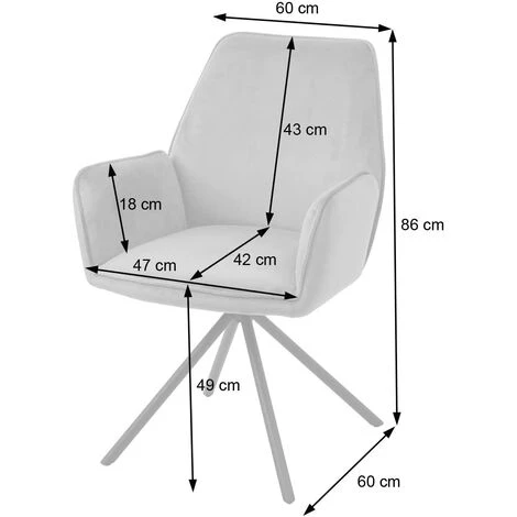 DéCOSHOP26 Chaise Fauteuil Rembourré Salon Bureau Avec Accoudoirs Rotation 90° En Velours Vert - Vert 4 DéCOSHOP26 Chaise Fauteuil Rembourré Salon Bureau Avec Accoudoirs Rotation 90° En Velours Vert - Vert â Image 2