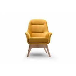 AZURA HOME DESIGN Fauteuil VICKY En Plusieurs Couleurs - Couleur: Jaune - Jaune