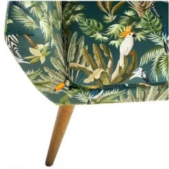 Fauteuil Velours Jungle Sango Atmosphera 8 Fauteuil Velours Jungle Sango Atmosphera -Pas Cher Fauteuil Magasin 30281188 2