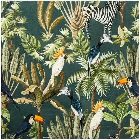 Fauteuil Velours Jungle Sango Atmosphera 7 Fauteuil Velours Jungle Sango Atmosphera – Image 5