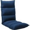 TRUE DEAL Chaise Pliable De Sol Bleu Tissu -Pas Cher Fauteuil Magasin 30365808 1