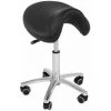 HELLOSHOP26 Fauteuil Chaise Siège Coiffure Noir - Noir