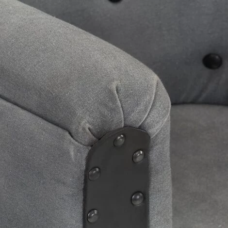 Fauteuil Cuir Véritable Et Bois De Manguier Massif Noir VidaXL 7 Fauteuil Cuir Véritable Et Bois De Manguier Massif Noir VidaXL – Image 5