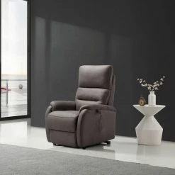 SELF CONFORT Fauteuil Releveur 4 Moteurs Lazare - Hauteur D'assise :4 Moteurs - 4 Moteurs - Gris Garde Robe : 4 Moteurs - Gris -Pas Cher Fauteuil Magasin 31119602 3