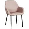 THE HOME DECO FACTORY Fauteuil Velours Cotele Giulia Rose Home Deco Factory 1 THE HOME DECO FACTORY Fauteuil Velours Cotele Giulia Rose Home Deco Factory -Pas Cher Fauteuil Magasin 31558545 1