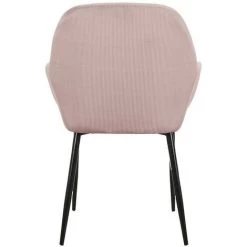 THE HOME DECO FACTORY Fauteuil Velours Cotele Giulia Rose Home Deco Factory 11 THE HOME DECO FACTORY Fauteuil Velours Cotele Giulia Rose Home Deco Factory -Pas Cher Fauteuil Magasin 31558545 5