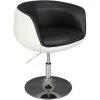 THE HOME DECO FACTORY Fauteuil Tommy Bicolore Home Deco Factory -Pas Cher Fauteuil Magasin 31770517 1