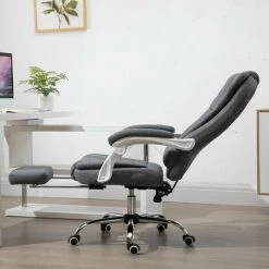 MH Fauteuil De Bureau Lylson Inclinable Gris 11 MH Fauteuil De Bureau Lylson Inclinable Gris -Pas Cher Fauteuil Magasin 33195851 5