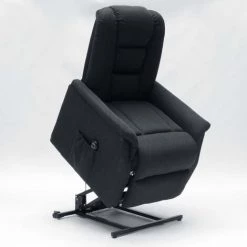 LE ROI DU RELAX Fauteuil électrique Pour Personnes âgéesdoubles Moteurs Emma Plus | Couleur: Noir -Pas Cher Fauteuil Magasin 33494801 4