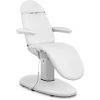 PHYSA Fauteuil Esthétique Cosmétique Table De Massage Lit Électrique 3 Moteurs Blanc - Gris, Blanc