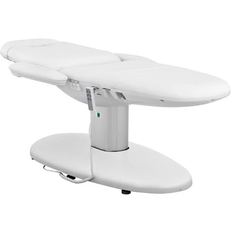 PHYSA Fauteuil Esthétique Cosmétique Table De Massage Lit Électrique 3 Moteurs Blanc - Gris, Blanc 7 PHYSA Fauteuil Esthétique Cosmétique Table De Massage Lit Électrique 3 Moteurs Blanc - Gris, Blanc – Image 5