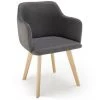 Paris Prix - Fauteuil Scandinave En Tissu "sweet Color" 76cm Gris Foncé 1 Paris Prix - Fauteuil Scandinave En Tissu "sweet Color" 76cm Gris Foncé -Pas Cher Fauteuil Magasin 33652225 1
