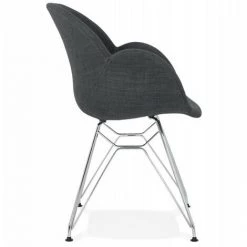 Paris Prix - Fauteuil Design "arigato" 82cm Gris Foncé 9 Paris Prix - Fauteuil Design "arigato" 82cm Gris Foncé -Pas Cher Fauteuil Magasin 33653250 3