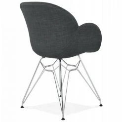Paris Prix - Fauteuil Design "arigato" 82cm Gris Foncé 10 Paris Prix - Fauteuil Design "arigato" 82cm Gris Foncé -Pas Cher Fauteuil Magasin 33653250 4