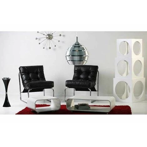 Paris Prix - Fauteuil Design "clip" 76cm Noir 7 Paris Prix - Fauteuil Design "clip" 76cm Noir – Image 5