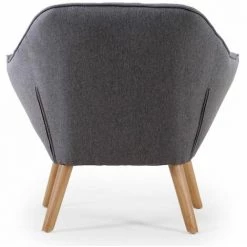 Paris Prix - Fauteuil Scandinave Matelassé "taon" 83cm Gris -Pas Cher Fauteuil Magasin 34055698 3