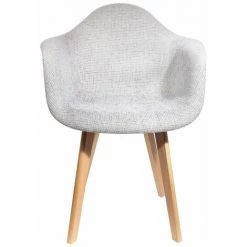 Paris Prix - Lot De 2 Fauteuils Design "maille" 84cm Gris -Pas Cher Fauteuil Magasin 34159935 3