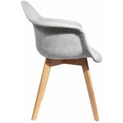 Paris Prix - Lot De 2 Fauteuils Design "maille" 84cm Gris -Pas Cher Fauteuil Magasin 34159935 4