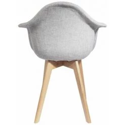 Paris Prix - Lot De 2 Fauteuils Design "maille" 84cm Gris -Pas Cher Fauteuil Magasin 34159935 5