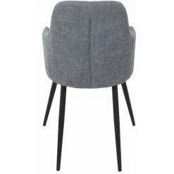 Paris Prix - Lot De 2 Fauteuils Design "aberdeen" 87cm Gris -Pas Cher Fauteuil Magasin 34348733 4