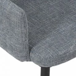 Paris Prix - Lot De 2 Fauteuils Design "aberdeen" 87cm Gris -Pas Cher Fauteuil Magasin 34348733 5