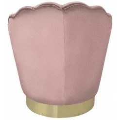 Paris Prix - Fauteuil Pivotant Design "jhoua" 80cm Rose 10 Paris Prix - Fauteuil Pivotant Design "jhoua" 80cm Rose -Pas Cher Fauteuil Magasin 34698586 4