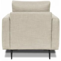MAISON AUBERTIN Fauteuil Caruso Tissu Beige - 1 Place - Beige -Pas Cher Fauteuil Magasin 34914692 4