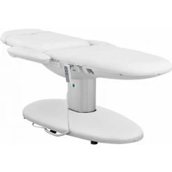 HELLOSHOP26 Fauteuil Esthétique Professionnel Cadre Aluminium Similicuir Blanc - Blanc -Pas Cher Fauteuil Magasin 34940577 5