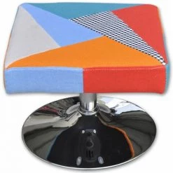 ASUPERMALL Fauteuil TV Avec Design De Patchwork Tissu 10 ASUPERMALL Fauteuil TV Avec Design De Patchwork Tissu -Pas Cher Fauteuil Magasin 34964265 4