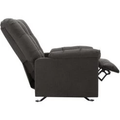 ASUPERMALL Fauteuil Inclinable Gris Fonce Tissu -Pas Cher Fauteuil Magasin 34966701 5