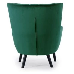 Paris Prix - Fauteuil Scandinave Velours "velvet" 94cm Vert -Pas Cher Fauteuil Magasin 35752752 4