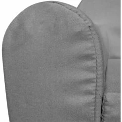 Chaise Longue Pliable Pour Enfants Gris VidaXL -Pas Cher Fauteuil Magasin 3603486 5