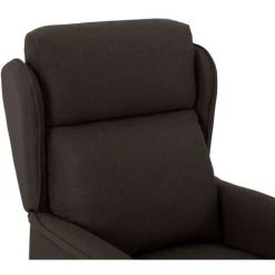 Fauteuil Inclinable électrique De Massage Tissu Marron Foncé VidaXL 11 Fauteuil Inclinable électrique De Massage Tissu Marron Foncé VidaXL -Pas Cher Fauteuil Magasin 36349851 5