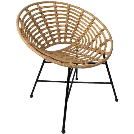 LÚZETE - FAUTEUIL EN ROTIN VOLCANO - Naturel 3 LÚZETE - FAUTEUIL EN ROTIN VOLCANO - Naturel