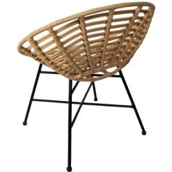 LÚZETE - FAUTEUIL EN ROTIN VOLCANO - Naturel 8 LÚZETE - FAUTEUIL EN ROTIN VOLCANO - Naturel -Pas Cher Fauteuil Magasin 36596258 3