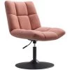 IVOL Fauteuil Design Lille - Velours Vieux Rose 2 IVOL Fauteuil Design Lille - Velours Vieux Rose -Pas Cher Fauteuil Magasin 36750283 1