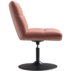 IVOL Fauteuil Design Lille - Velours Vieux Rose -Pas Cher Fauteuil Magasin 36750283 3