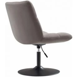 IVOL Fauteuil Design Lille - Velours Taupe 9 IVOL Fauteuil Design Lille - Velours Taupe -Pas Cher Fauteuil Magasin 36750317 4